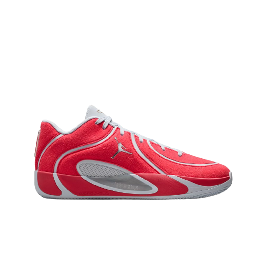 조던 테이텀 4 프리미엄 PF 사이렌 레드 메탈릭 실버(Jordan Tatum 4 Premium PF Siren Red Metallic Silver)