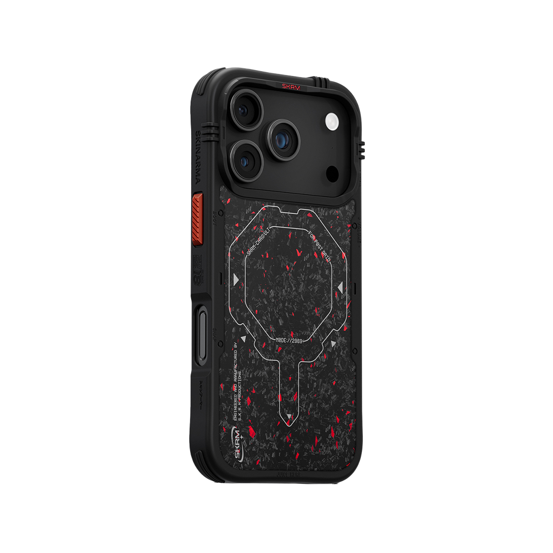 스키나마 벡터 맥차지 아이폰 17 프로 블랙(Skinarma VECTOR MAGCHARGE iPhone 17 Pro Black)