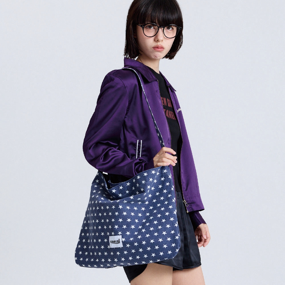 마크니 스타 에코 크로스백 네이비(MACNI Star Eco Cross Bag Navy) - 3