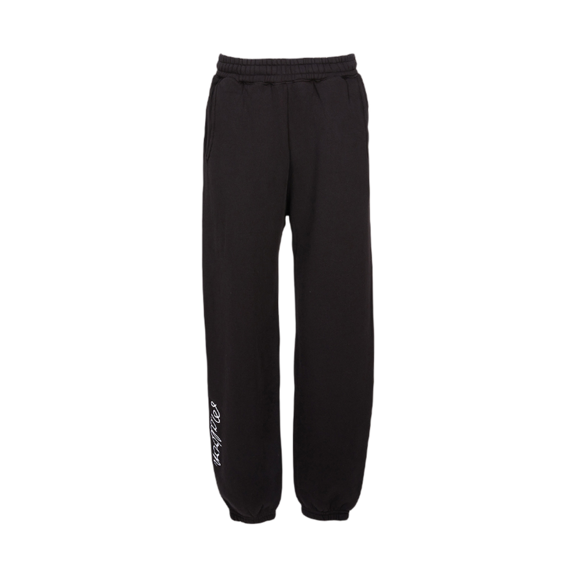 M9575BLK Malbon Golf Golf Wear Fleece Sweatpants Black
