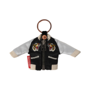 Beams Boy Boy's Sukajan Keychain Black