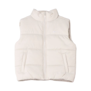 (W) Nike NSW Classic Padded Therma-Fit Loose Vest Light Bone White - Asia