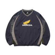 Honda Vintage Logo Speed Track nylon Long Sleeve Khaki