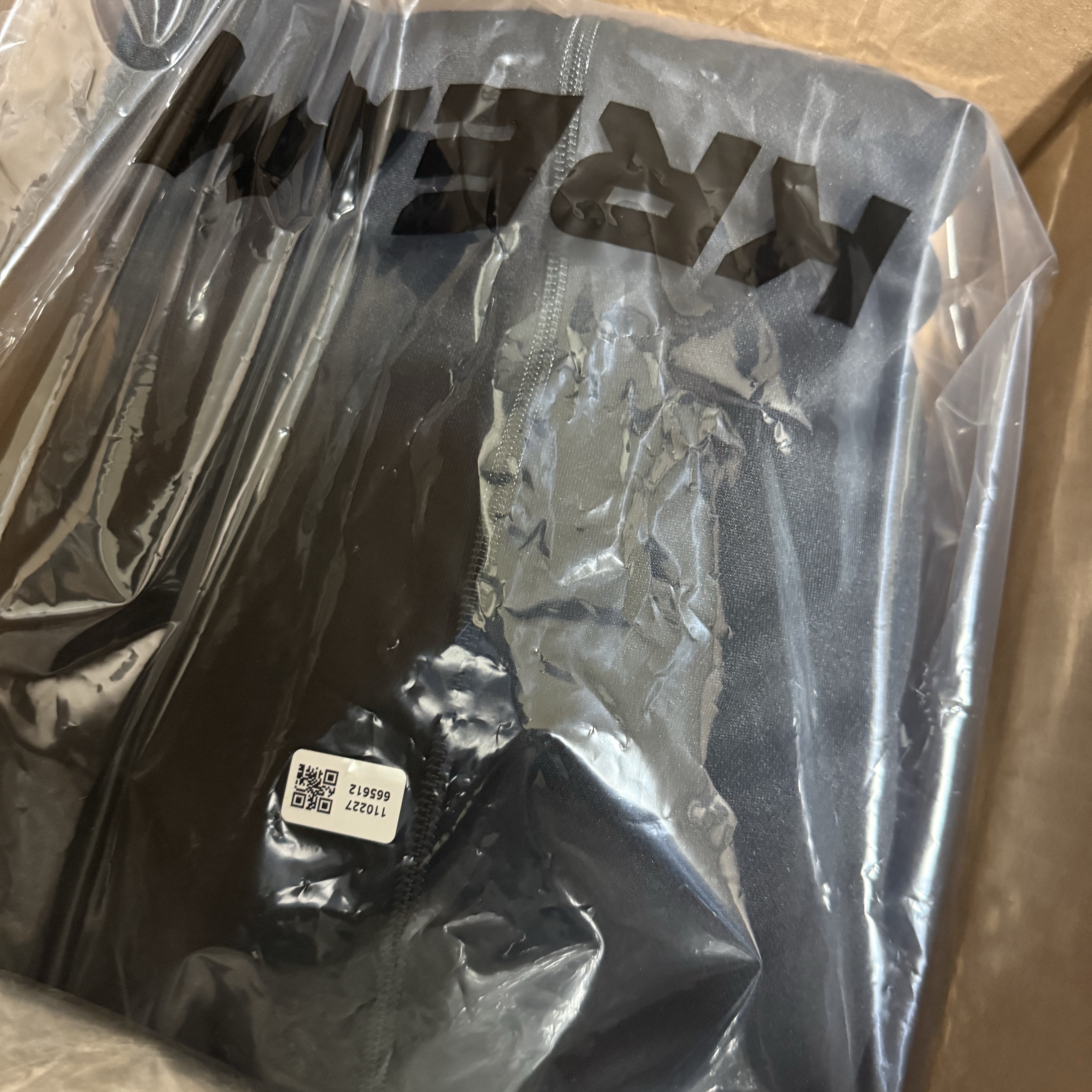 Kapital Smooth Jersey TH.D.D. Track Jacket Black 착용 스타일