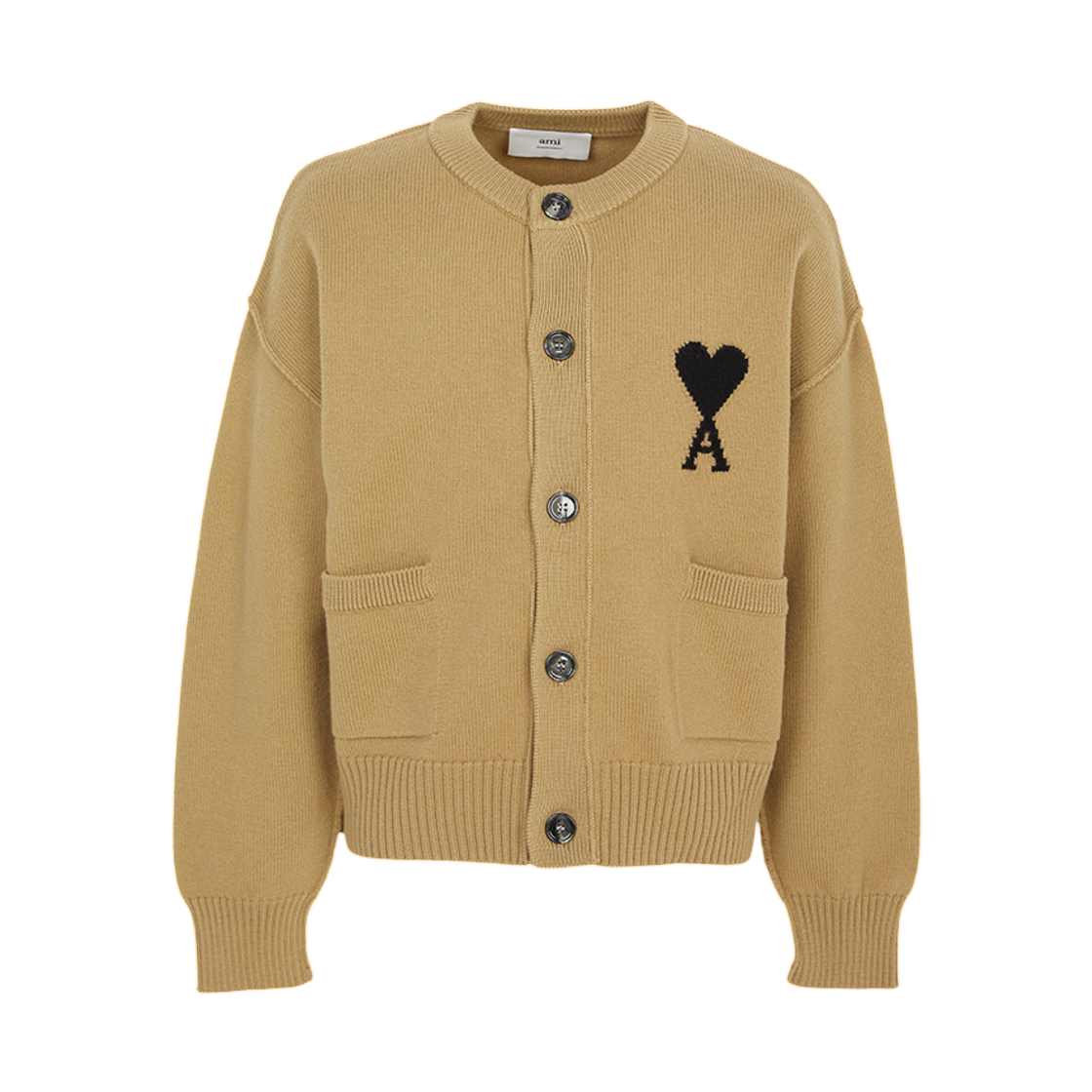 UKC368-018-288 AMI Cardigan Camel