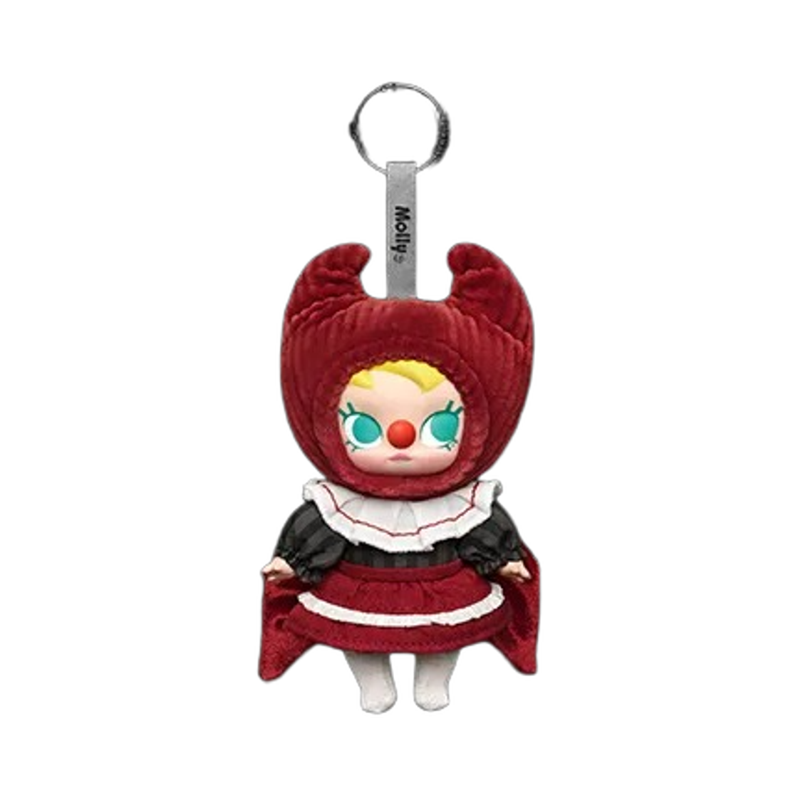 팝마트 와이 소 시리어스 시리즈 바이닐 플러시 펜던트 크림슨 댄서 (개봉 박스)(Pop Mart Why So Serious Series Vinyl Plush Pendant Crimson Dancer (Opened Case))