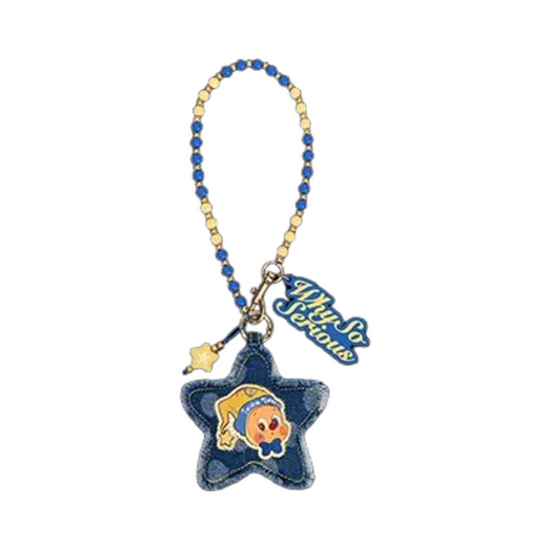 팝마트 와이 소 시리어스 시리즈 펜던트 체인 레인보우 젤리 빈 (개봉 박스)(Pop Mart Why So Serious Series Pendant Chain Rainbow Jelly Bean (Opened Case)) - 1