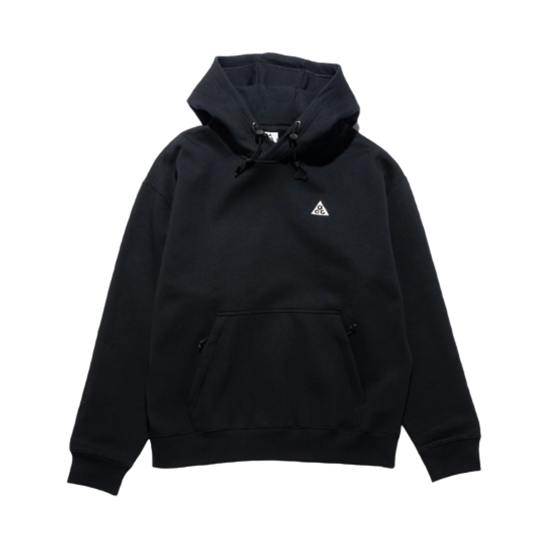 나이키 ACG 써마핏 플리스 풀오버 후드 블랙 앤트러사이트 - 아시아(Nike ACG Therma-Fit Fleece Pullover Hoodie Black Anthracite - Asia)