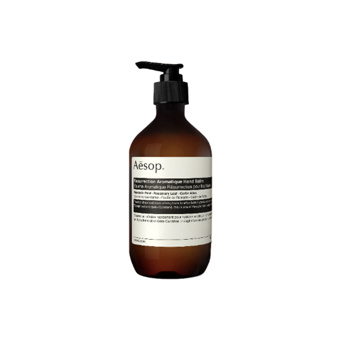 - Aesop Resurrection Aromatique Hand Balm 500mL