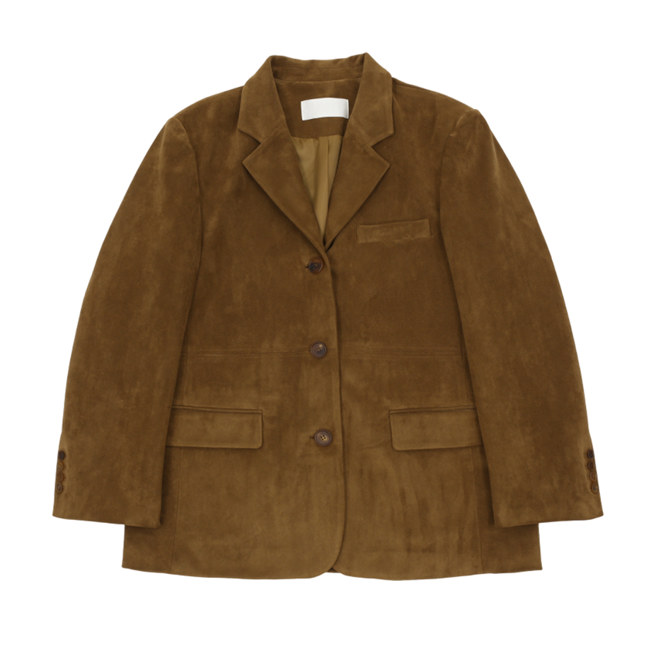 아수라 스티치 스웨이드 재킷 브라운(Asura Stitch Suede Jacket Brown)