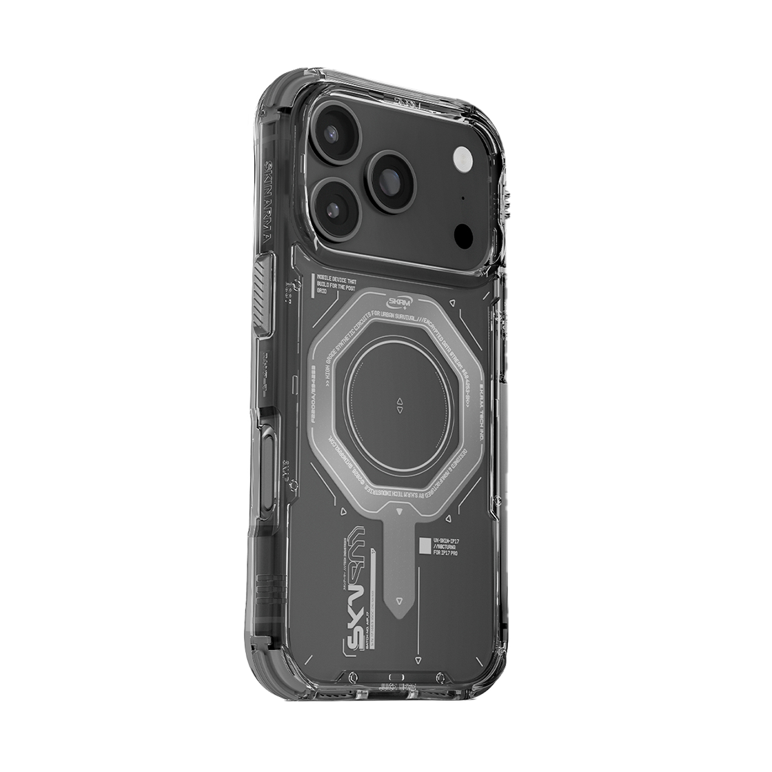 SK-IP17PM-MGMA-GRA SKINARMA MAGMA MAGCHARGE iPhone 17 Pro Max Graphite