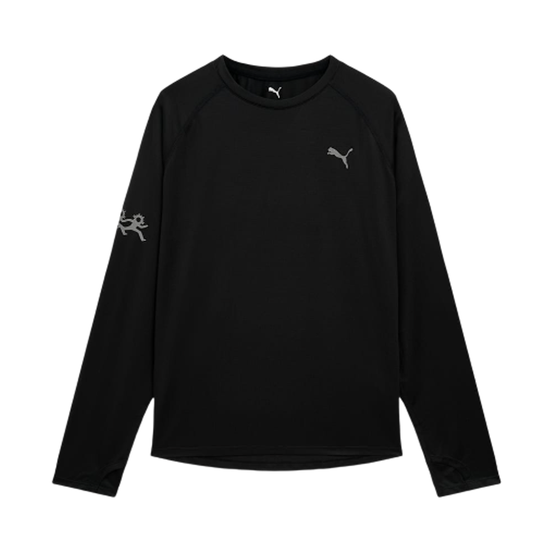 푸마 x 헬로선라이즈 롱슬리브 티셔츠 푸마 블랙(Puma x Hello Sunrise L/S T-Shirt Puma Black)