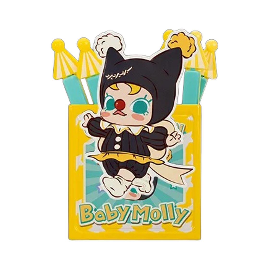 팝마트 와이 소 시리어스 시리즈 마그네틱 씰링 클립 스토리지 박스 세트 스트링 퍼펫 (개봉 박스)(Pop Mart Why So Serious Series Magnetic Sealing Clip Storage Box Set String Puppet (Opened Case)) - 1