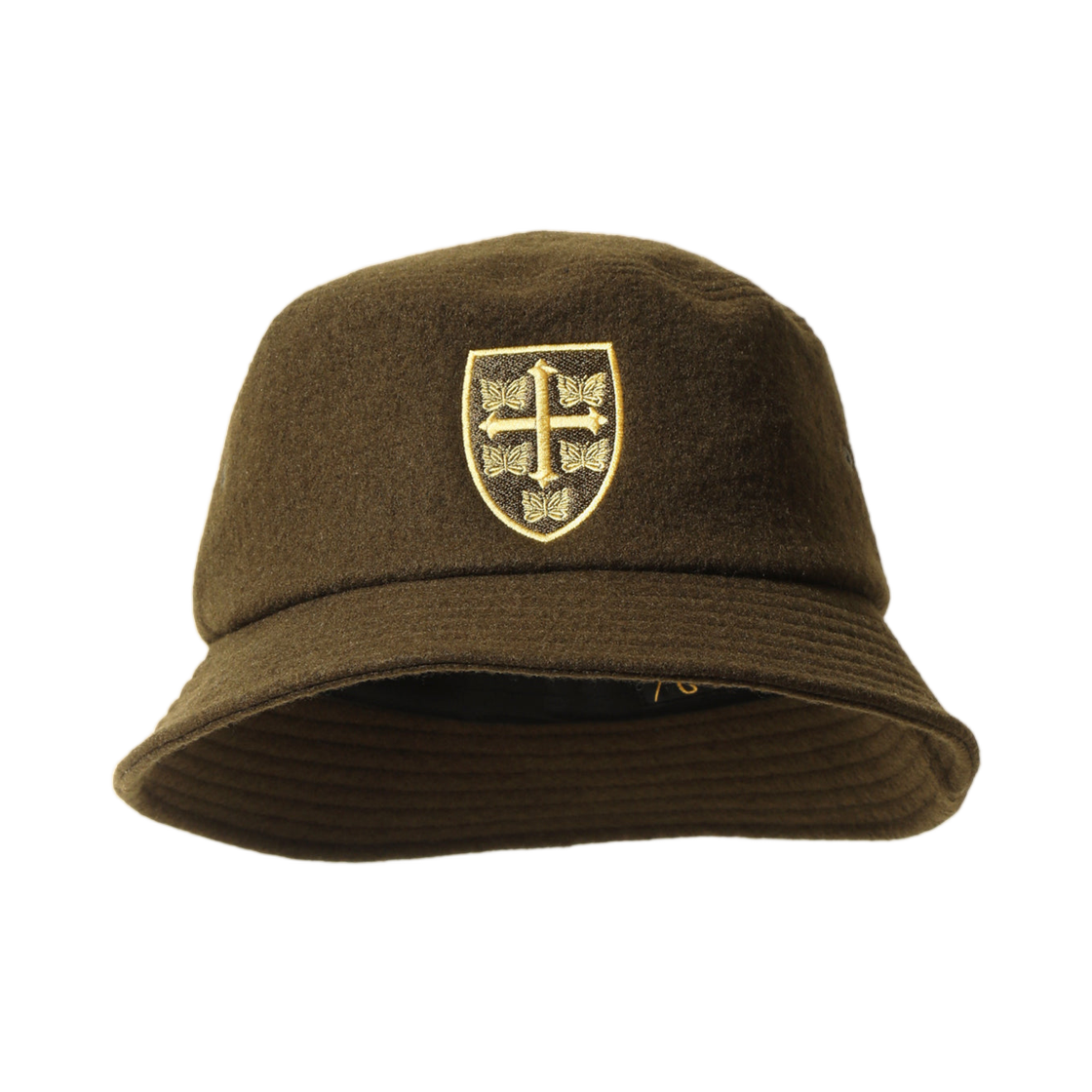RW069A Needles Bucket Hat Shrunk Wool Olive