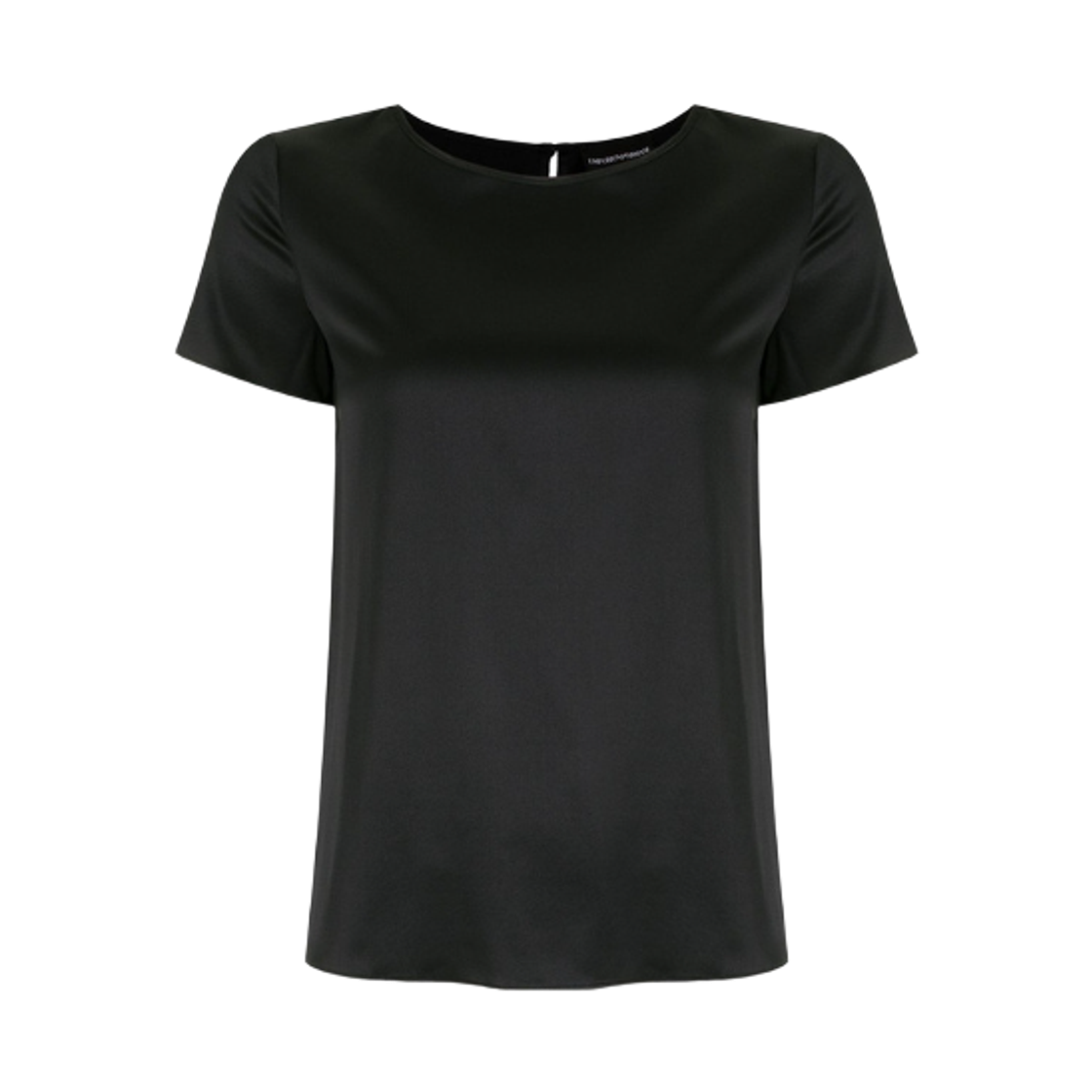 8N2K152NXXZ0999 (W) Emporio Armani Silk Top Black