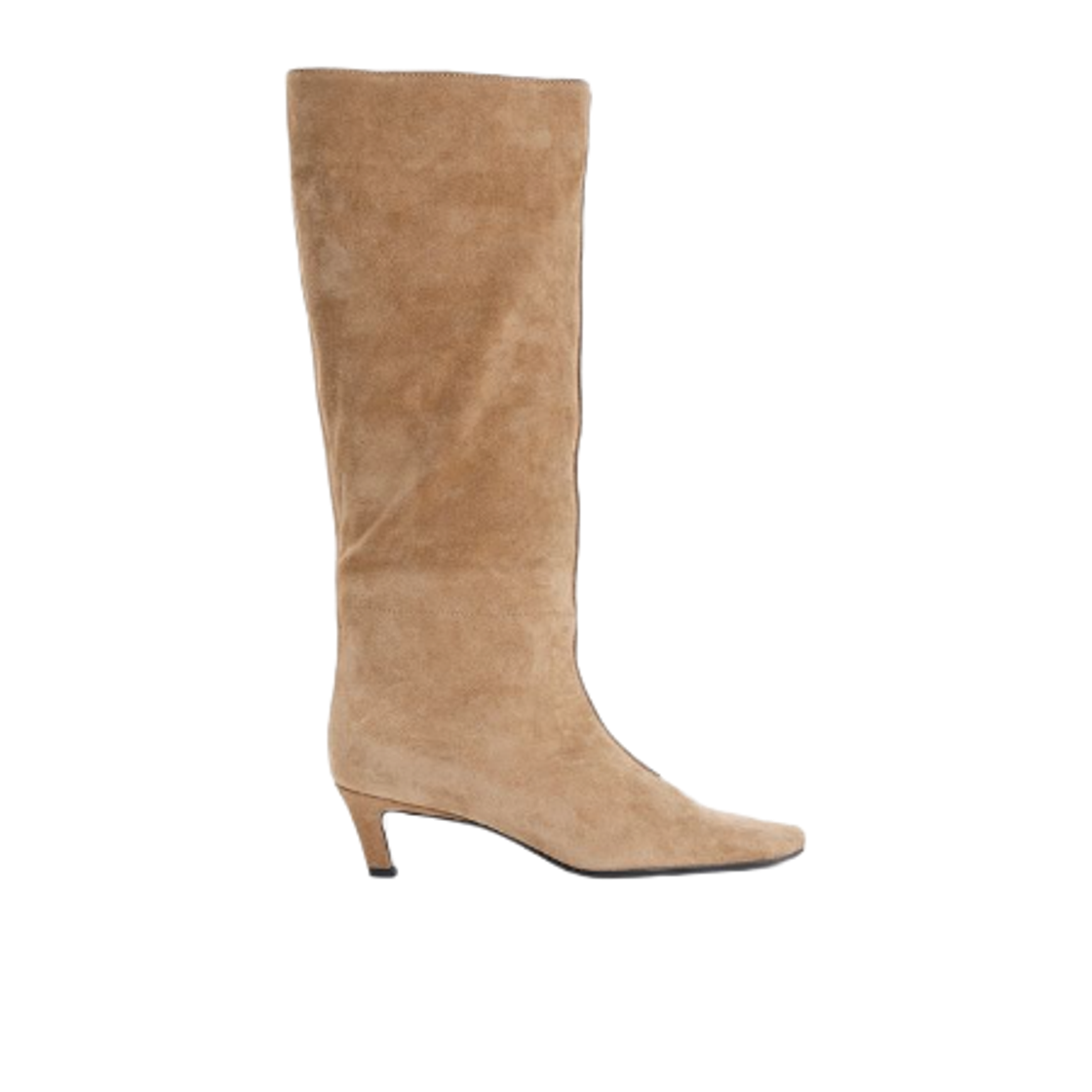 243-WAS3114-LE0003-126 (W) Toteme Suede High Boots Beige