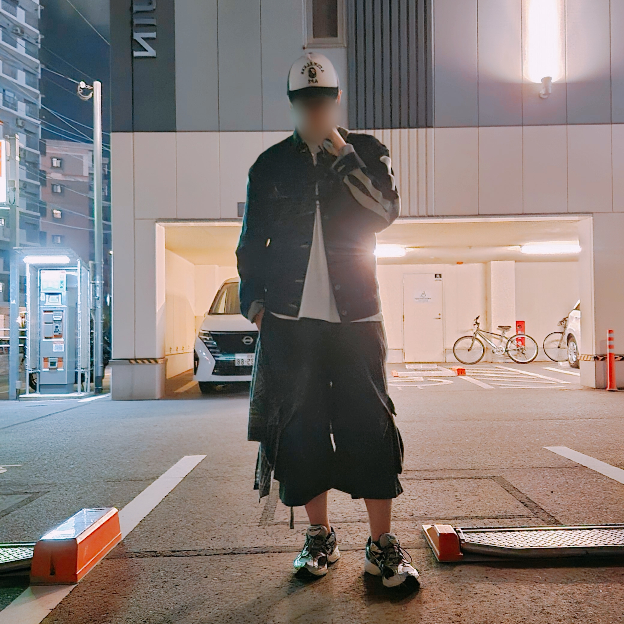 BAPE x JJJJound College Mesh Cap White Navy, Kapital 11.5 oz. Denim Mexican Tuxedo Westerner Bone Jacket Indigo 착용 스타일