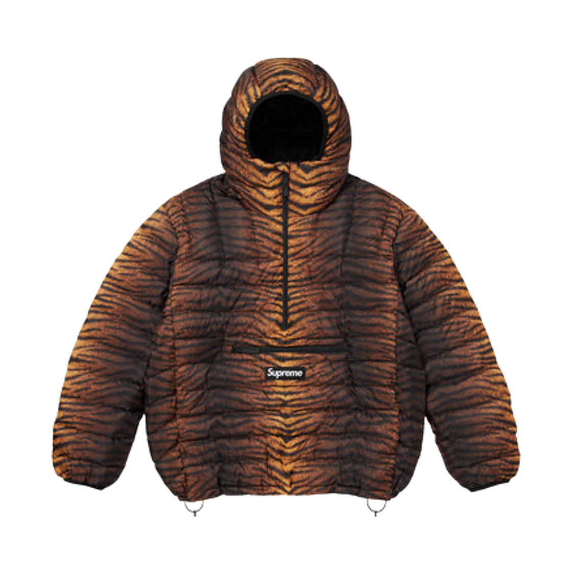 슈프림 마이크로 다운 하프 집 후드 풀오버 타이거 - 25FW(Supreme Micro Down Half Zip Hooded Pullover Tiger - 25FW)