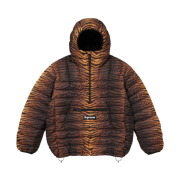 Supreme Micro Down Half Zip Hooded Pullover Tiger - 25FW