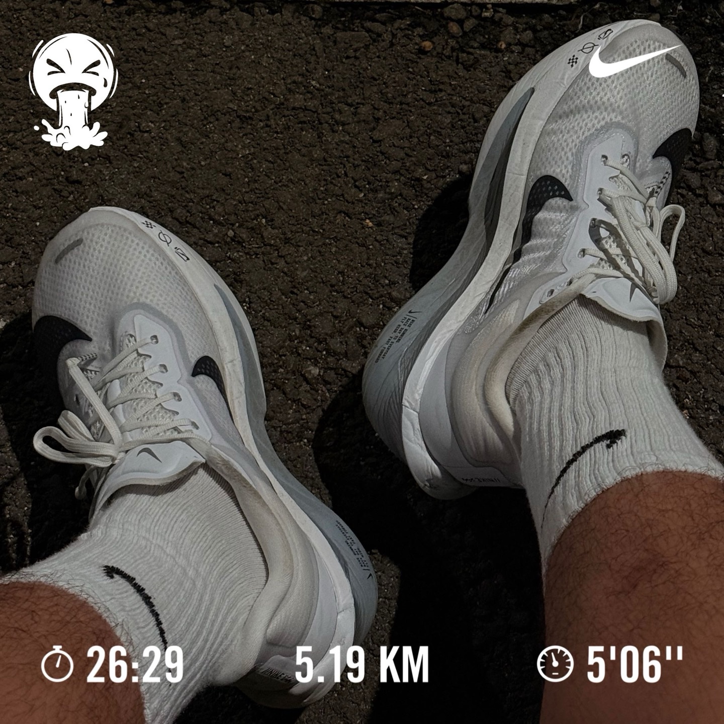 Nike Zoom Fly 6 White Pure Platinum 착용 스타일 - 1
