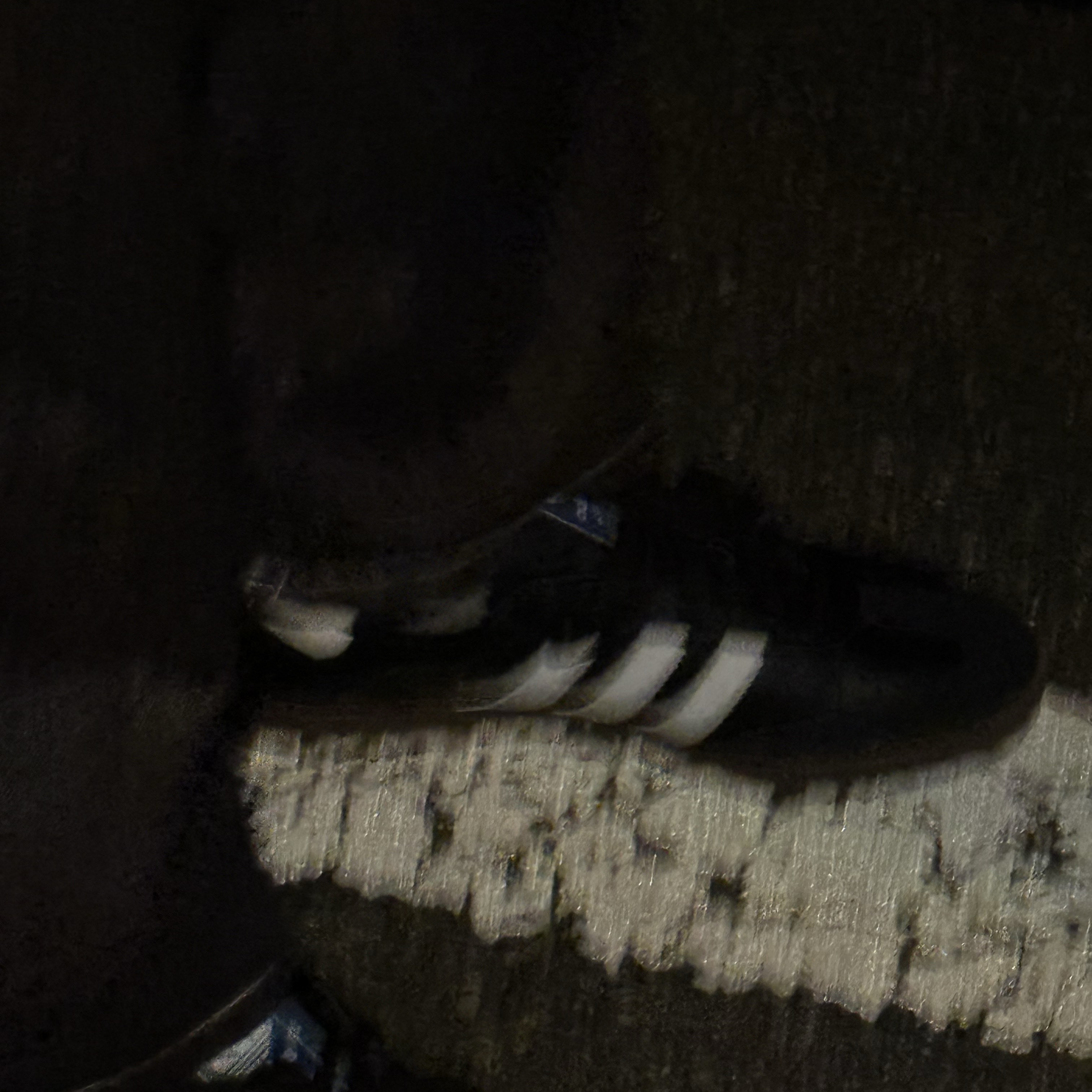 Adidas Samba OG Black White Gum 착용 스타일 - 2