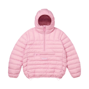 Supreme Micro Down Half Zip Hooded Pullover Light Pink - 25FW