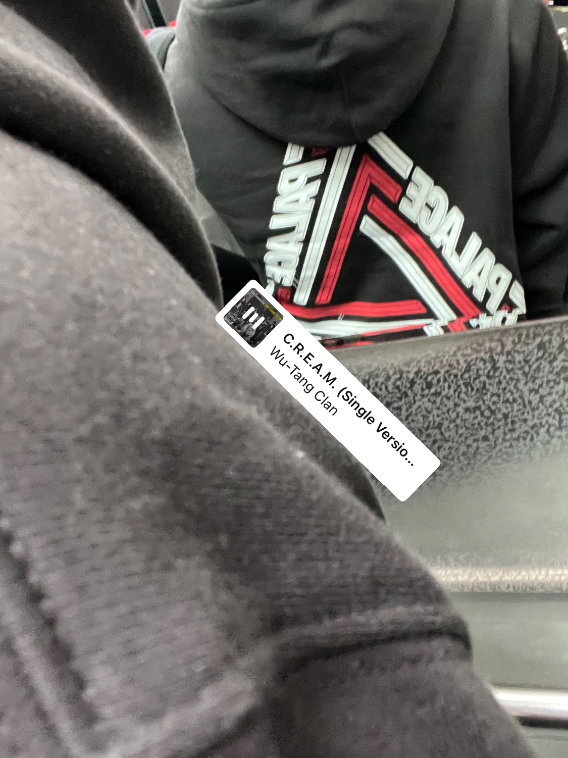 Palace Tri-Line Hood Black - 24FW 착용 스타일 - 2