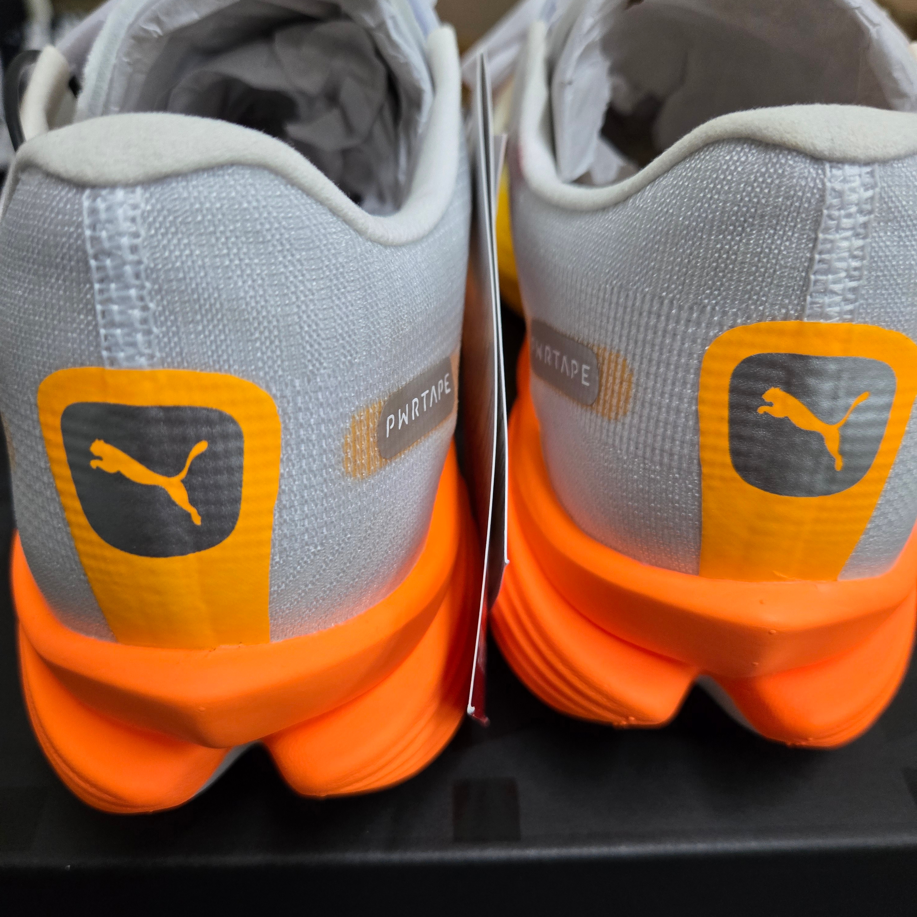 Puma Deviate Nitro Elite 3 White Sun Stream 착용 스타일 - 4