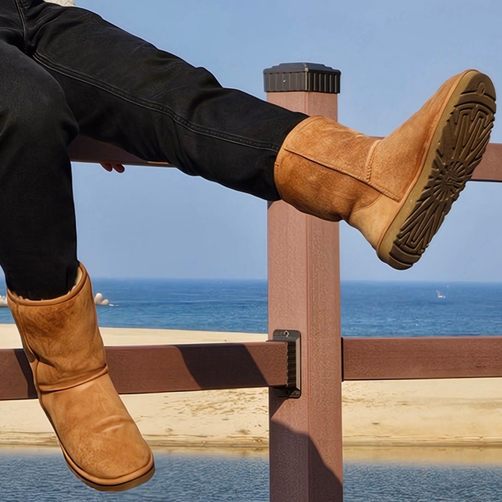 UGG Classic Short Boots Chestnut, (W) UGG Classic Short II Boots Chestnut 착용 스타일 - 3