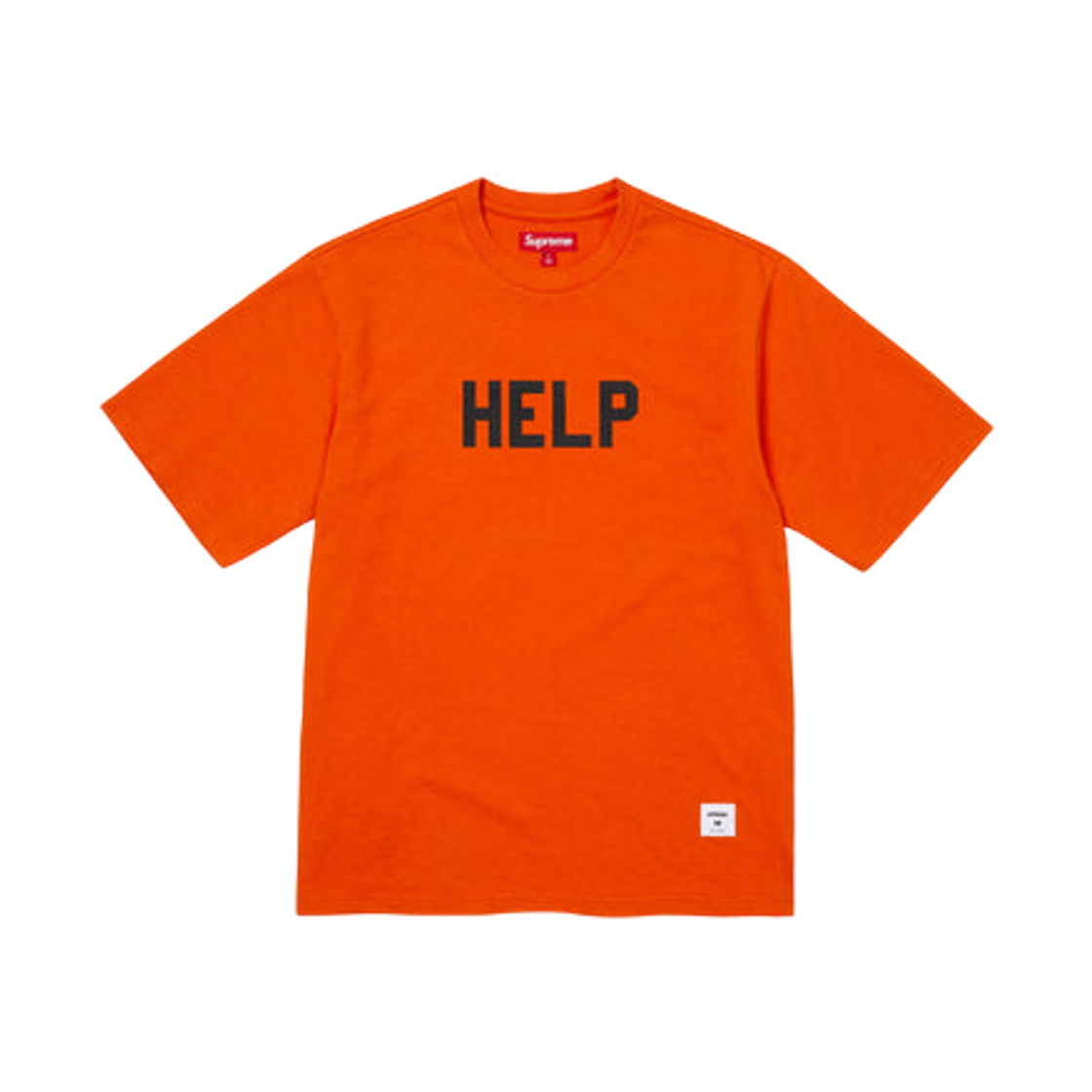 - Supreme Help S/S Top Orange - 25FW