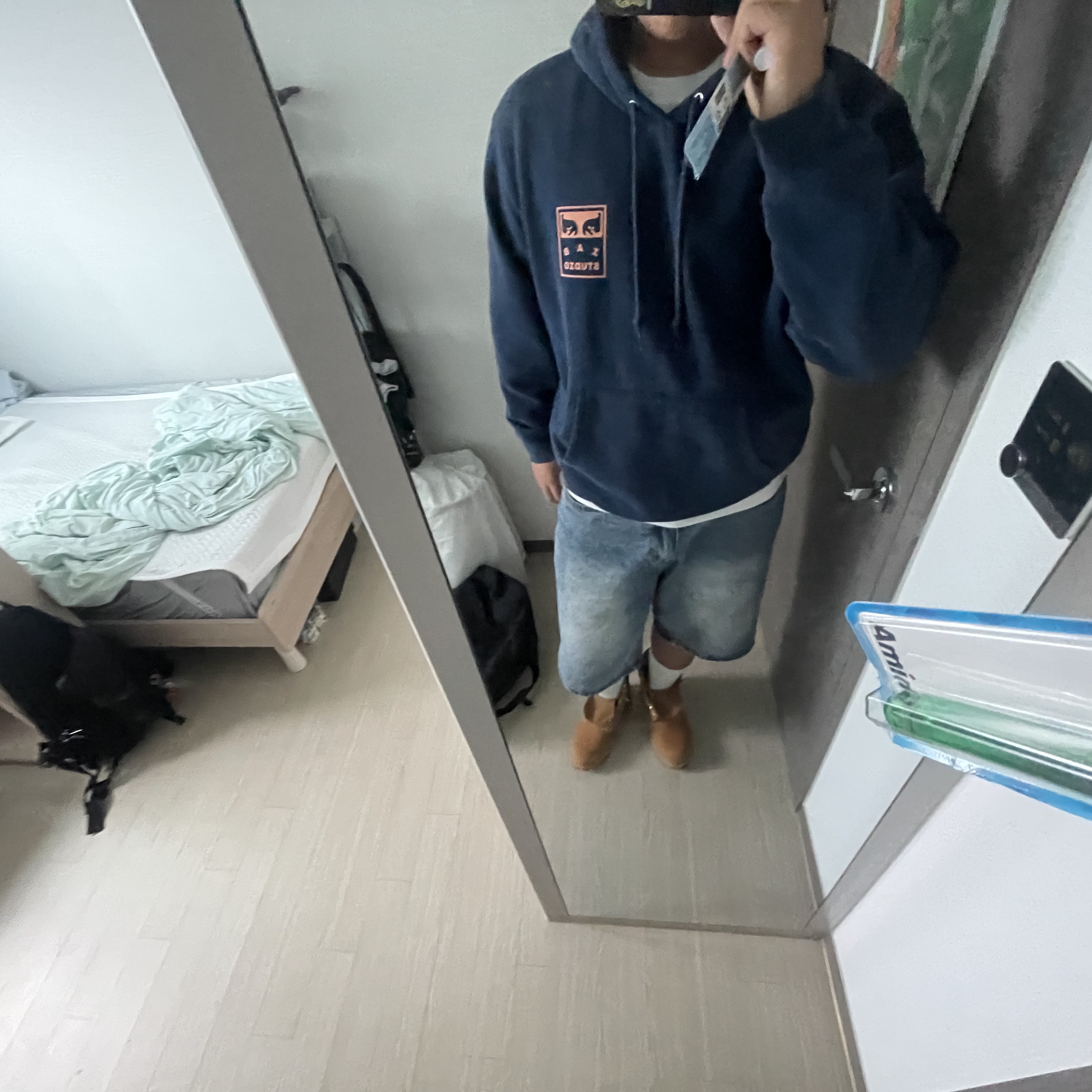 Timberland Premium 6 inch Waterproof Boot Wheat Nubuck - Wide, IAB Studio x Obey Eyes Icon Hoodie Oceana 착용 스타일