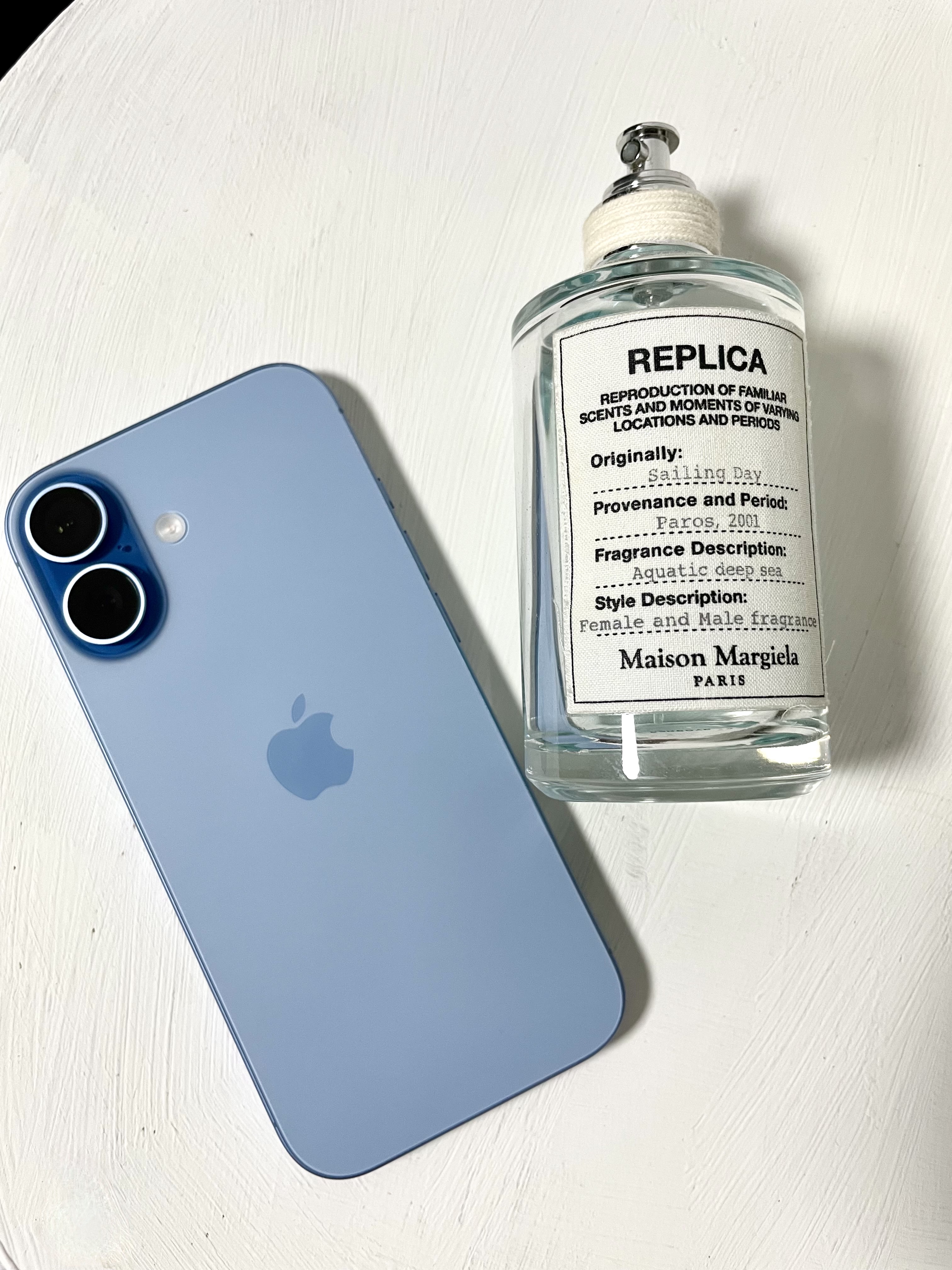 Apple iPhone 17 256GB Mist Blue 착용 스타일 - 3