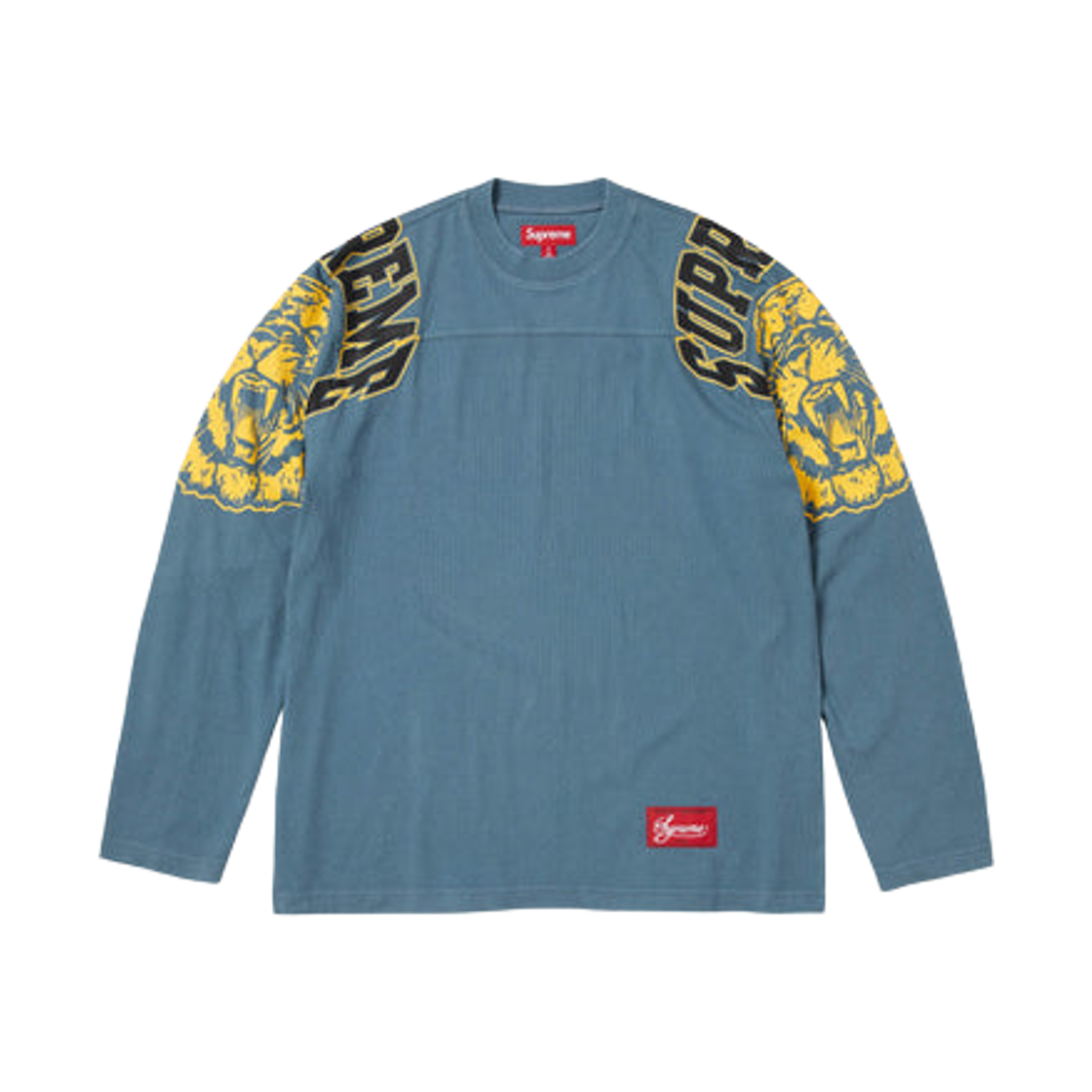- Supreme Mascot L/S Football Top Slate - 25FW
