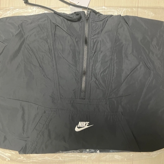 Nike Club Marina Anorak Black - Asia 착용 스타일