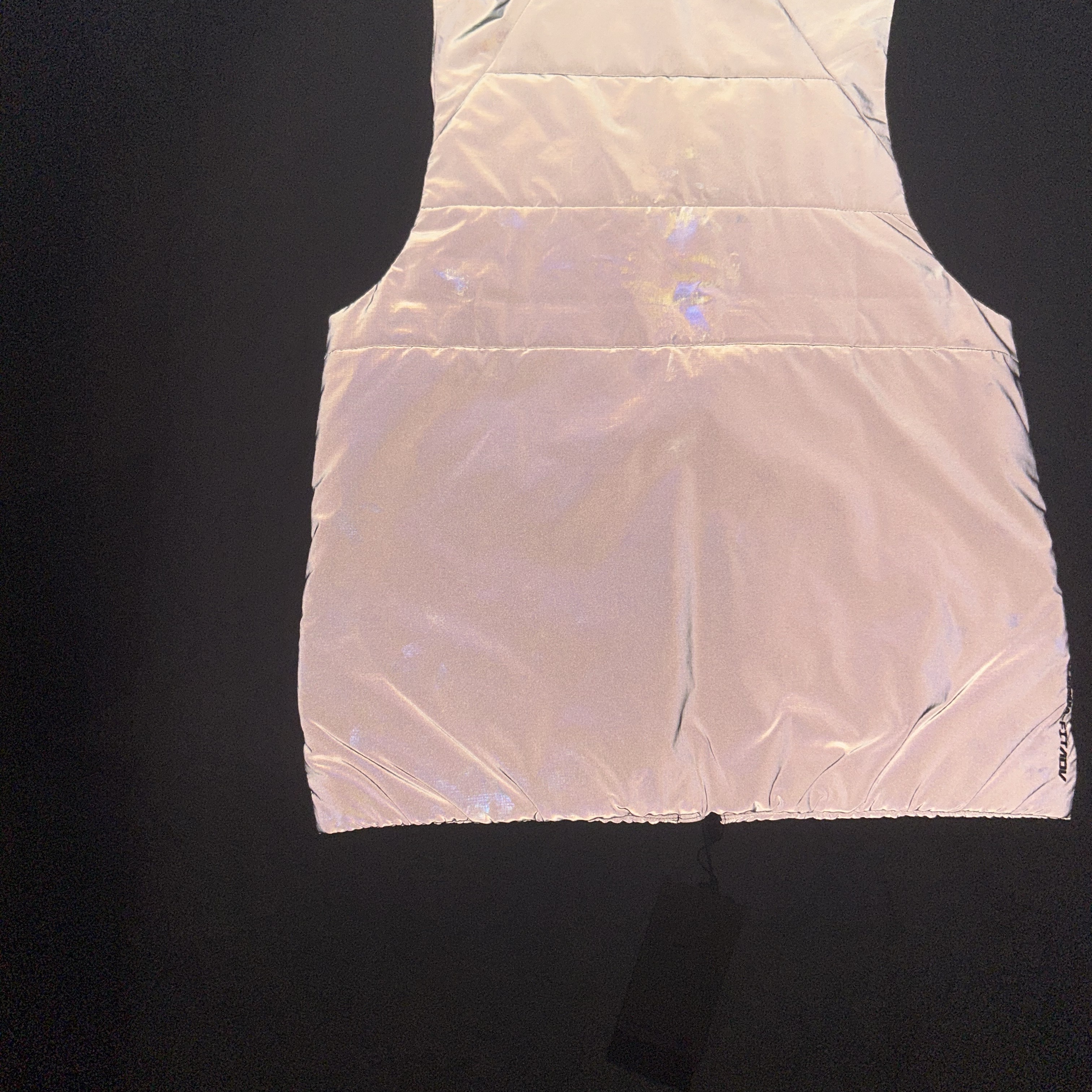 Nike Therma-Fit ADV Running Division Running Vest Reflect Silver - Asia, Nike Therma-Fit ADV Repel Down Running Vest Black - Asia 착용 스타일 - 4