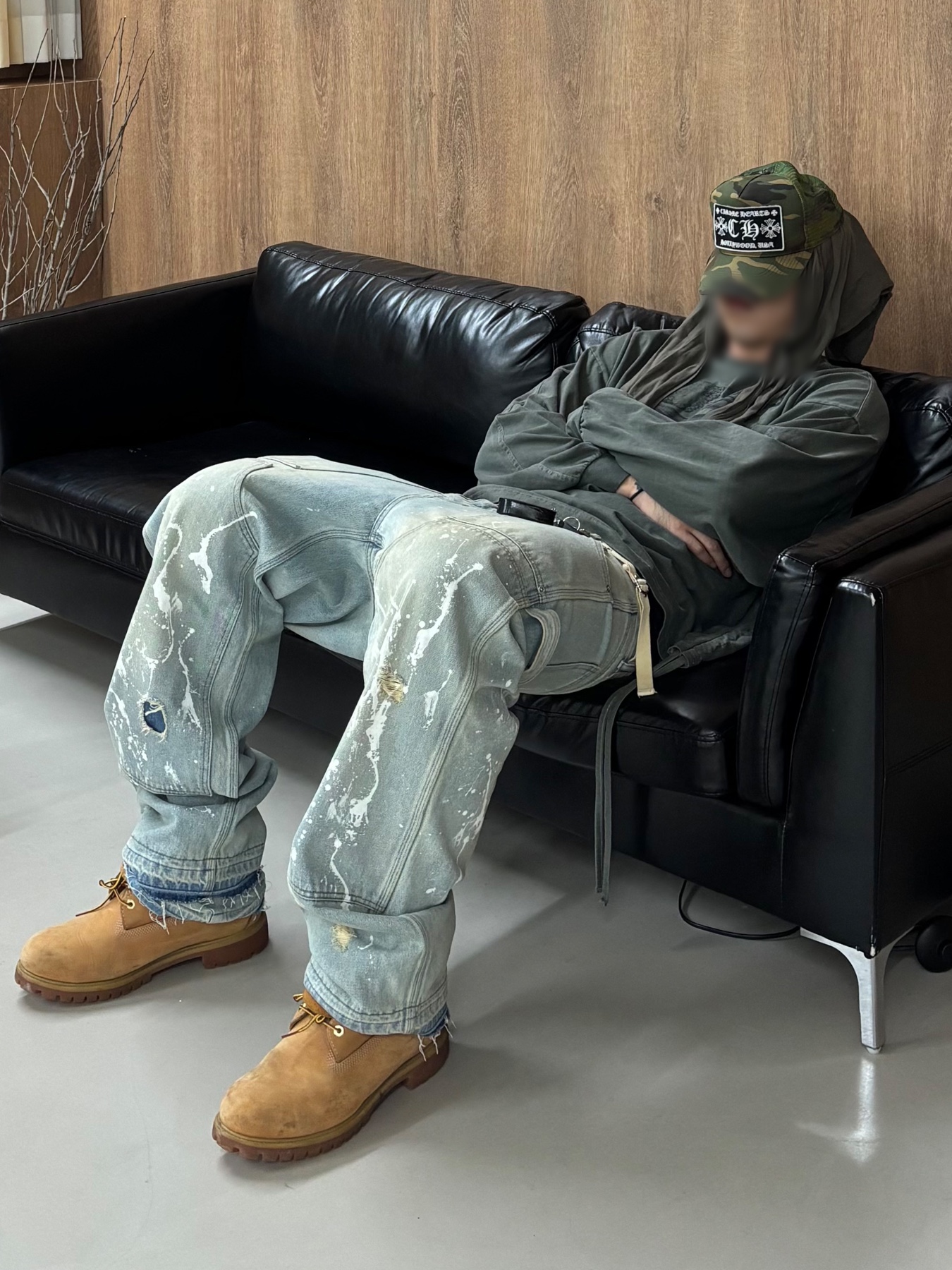 Wapworks Work Double Knee Carpenter Pants Oldmillblue, Timberland Premium 6 inch Waterproof Boot Wheat Nubuck - Wide 착용 스타일 - 1