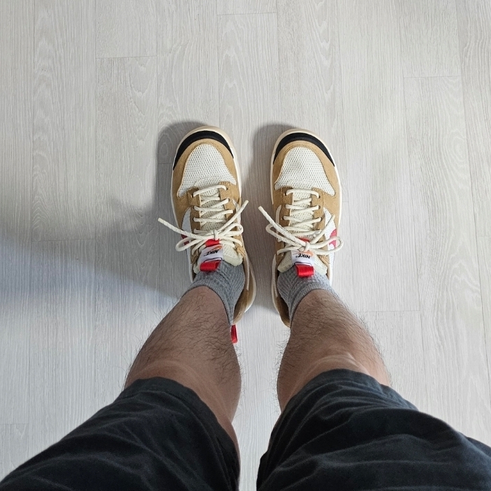 Nike x Tom Sachs Mars Yard Shoe 3.0 Space Camp 착용 스타일