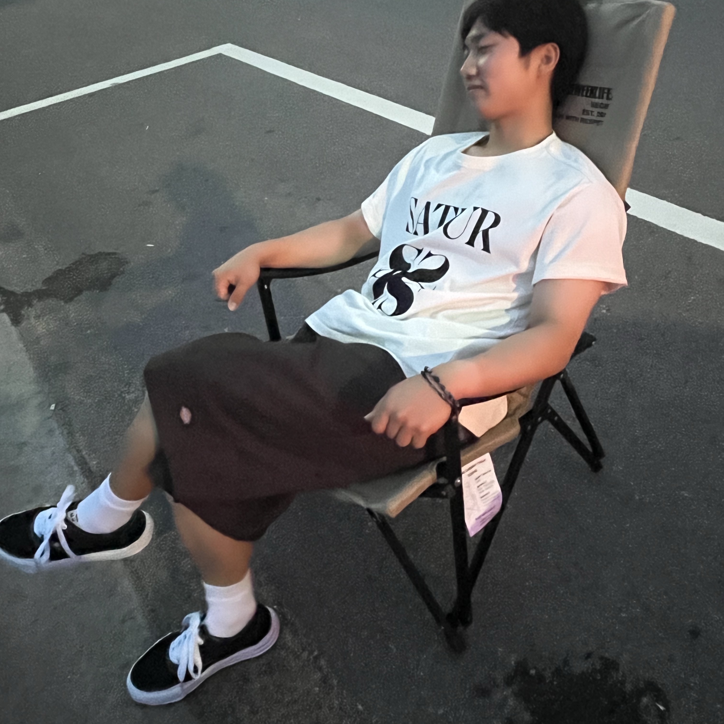 Maison Mihara Yasuhiro Baker OG Sole Canvas Low Cut Sneakers Black 착용 스타일