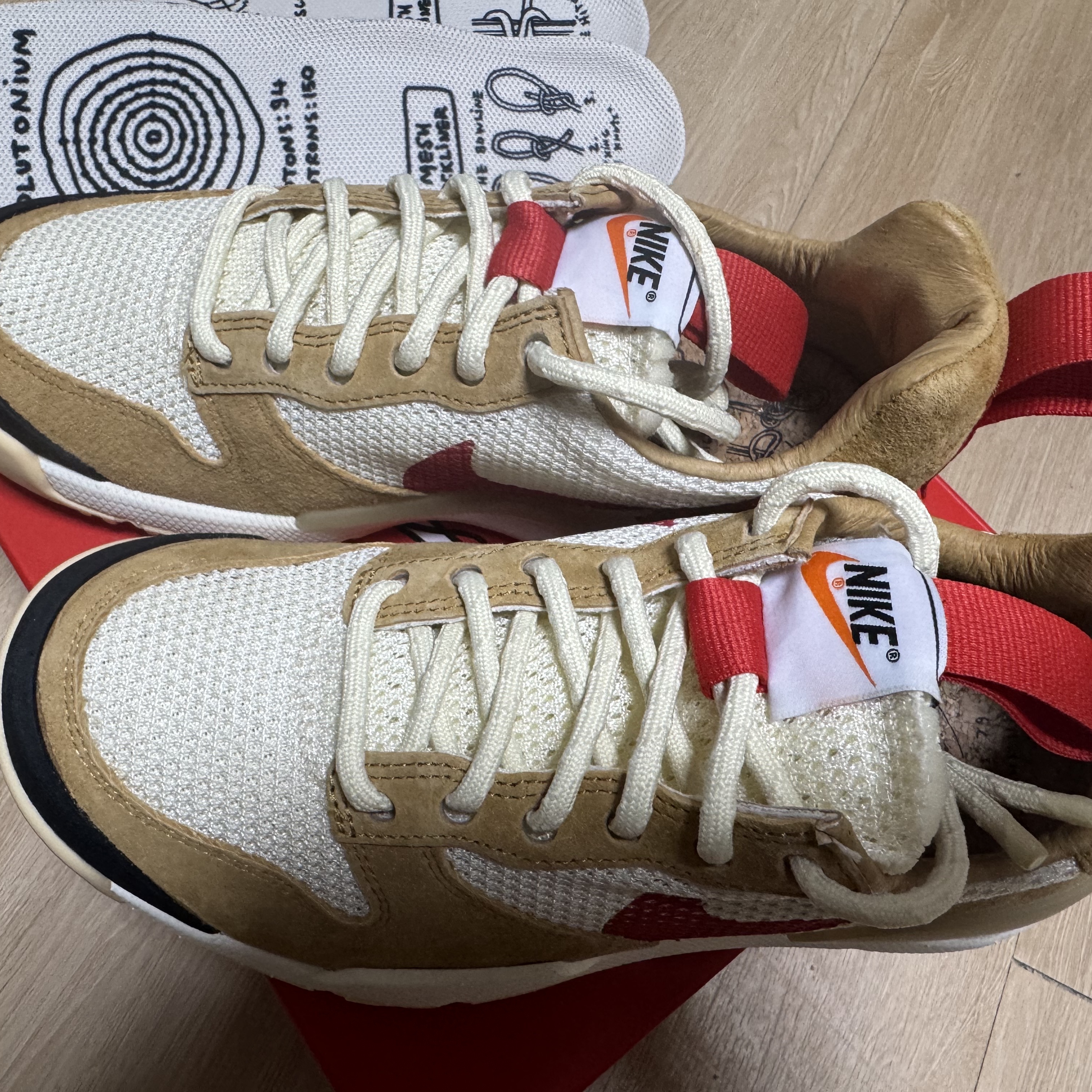 Nike x Tom Sachs Mars Yard Shoe 3.0 Space Camp 착용 스타일 - 2