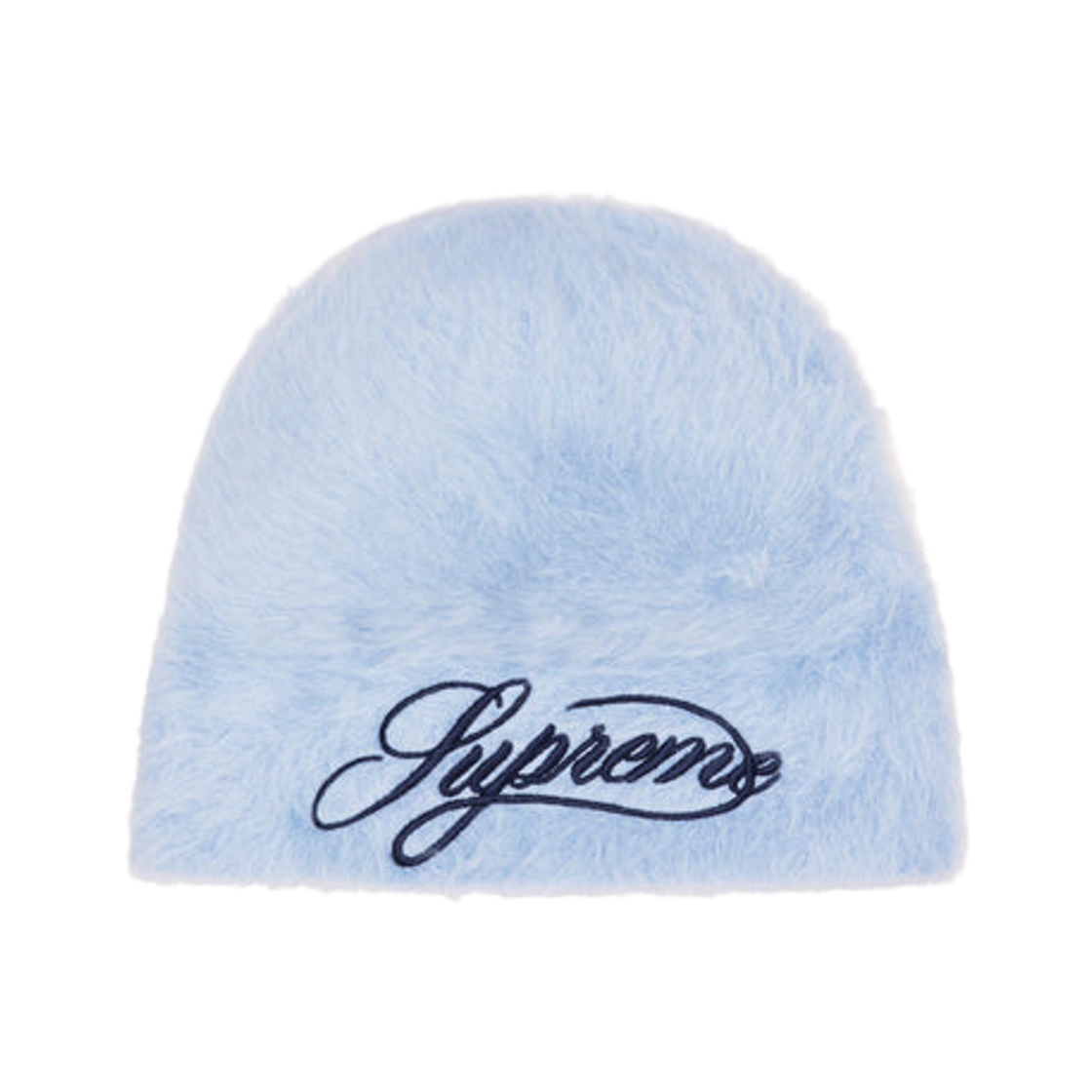 슈프림 x 캉골 퍼고라 스크립트 비니 라이트 블루 - 25FW(Supreme x Kangol Furgora Script Beanie Light Blue - 25FW)