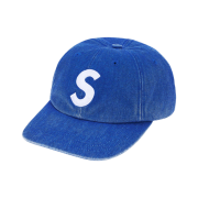 Supreme Pigment Coated Canvas S Logo 6-Panel Royal - 25FW