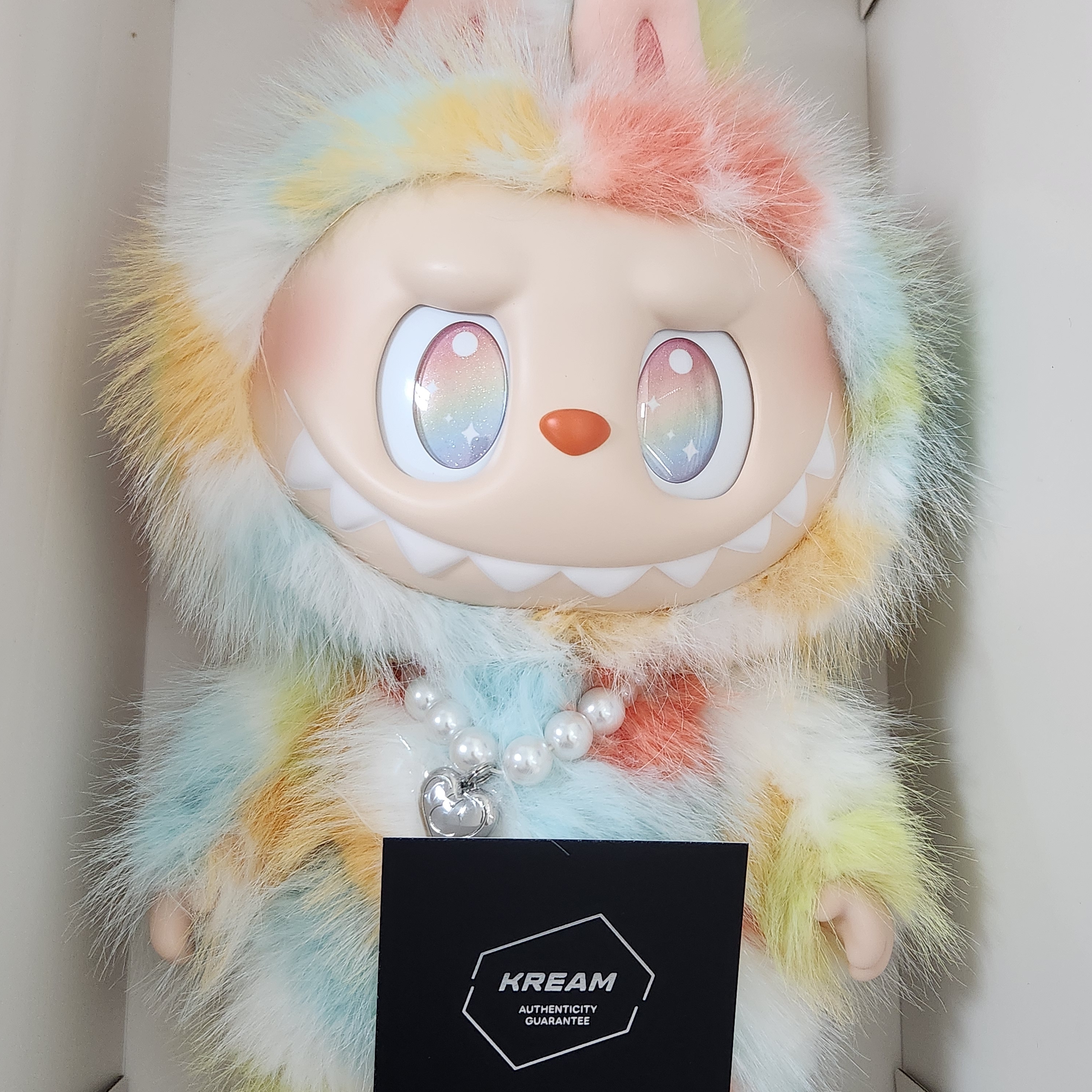 Pop Mart Labubu The Monsters Big Into Energy Series-Rock The Universe Vinyl Plush Doll 착용 스타일 - 1