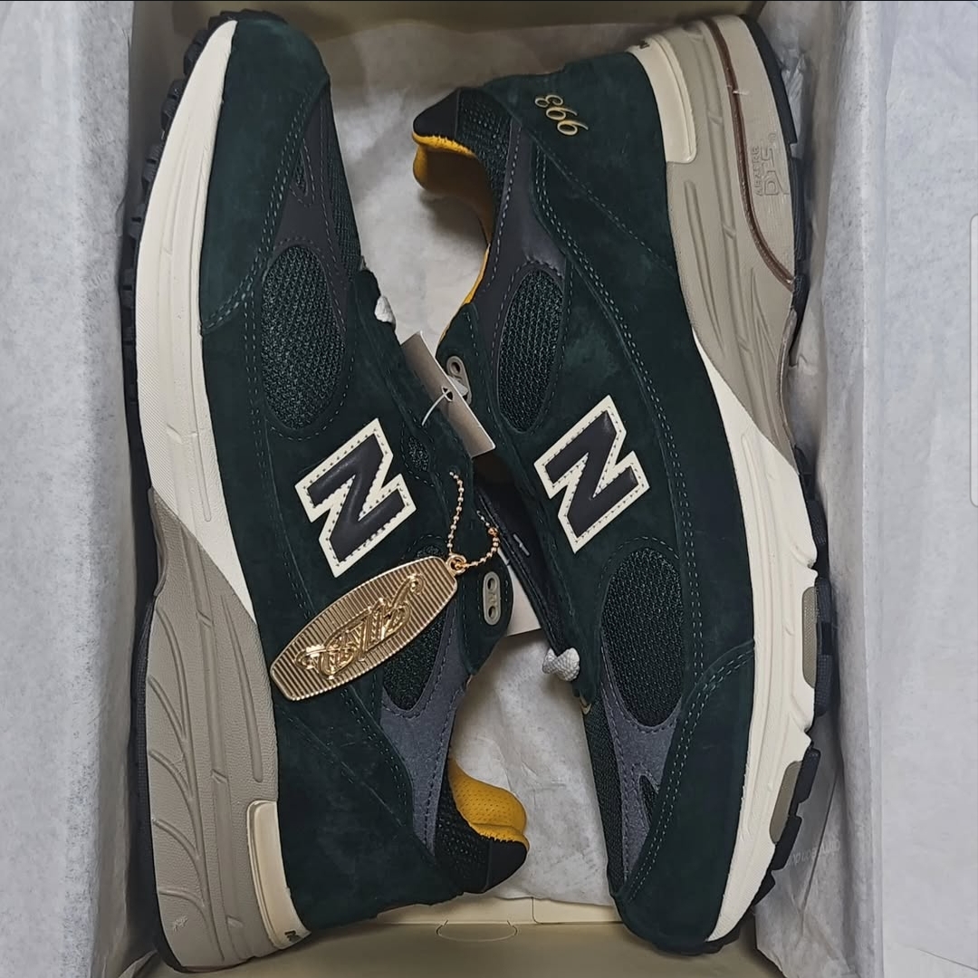New Balance x Aime Leon Dore 993 Made in USA Pine Grove 착용 스타일
