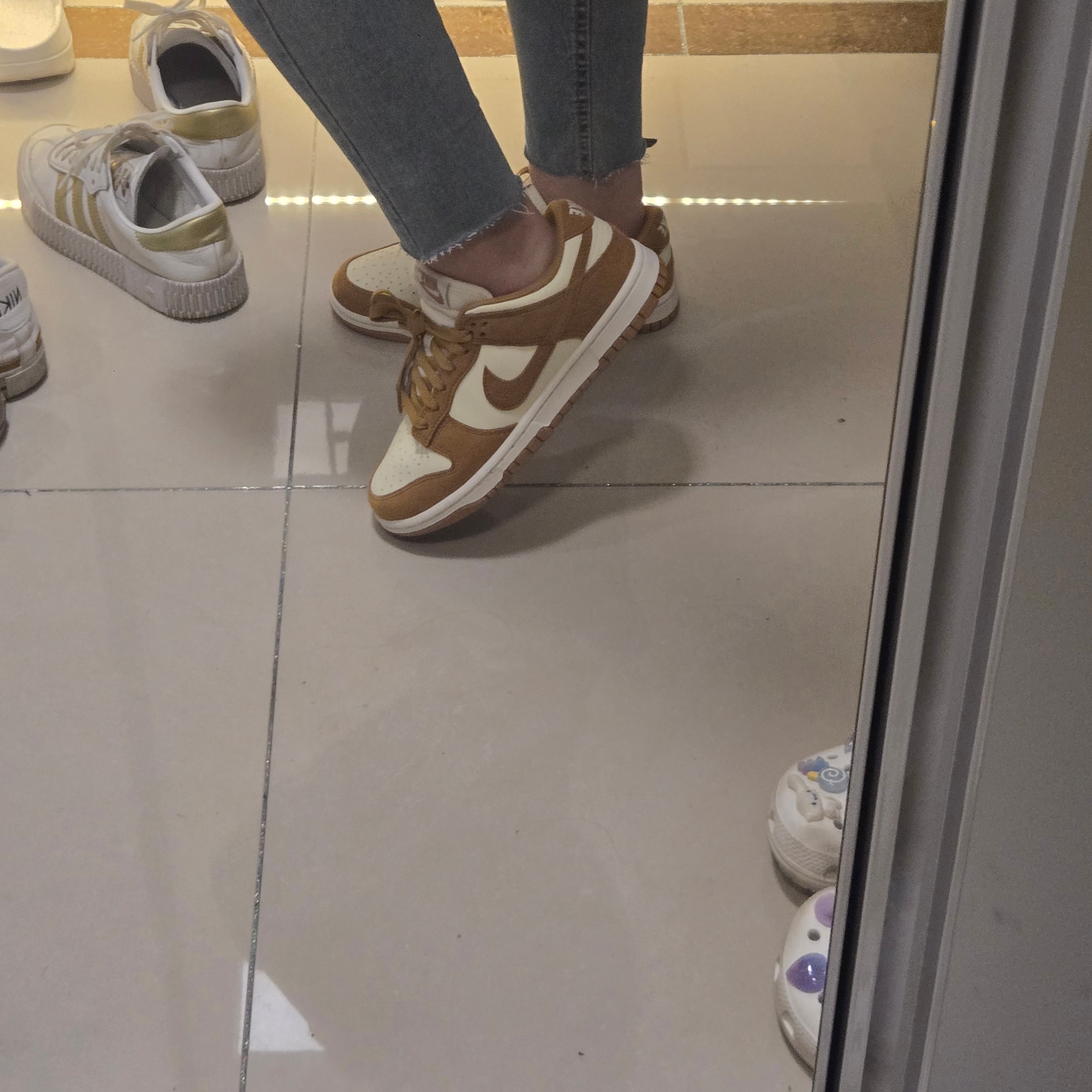 (W) Nike Dunk Low Next Nature Coconut Milk Sail 착용 스타일 - 3