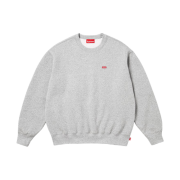 Supreme Small Box Crewneck Heather Grey - 25FW
