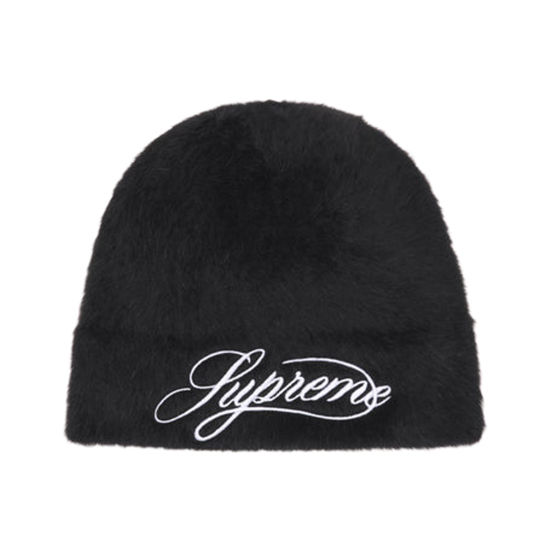 슈프림 x 캉골 퍼고라 스크립트 비니 블랙 - 25FW(Supreme x Kangol Furgora Script Beanie Black - 25FW)
