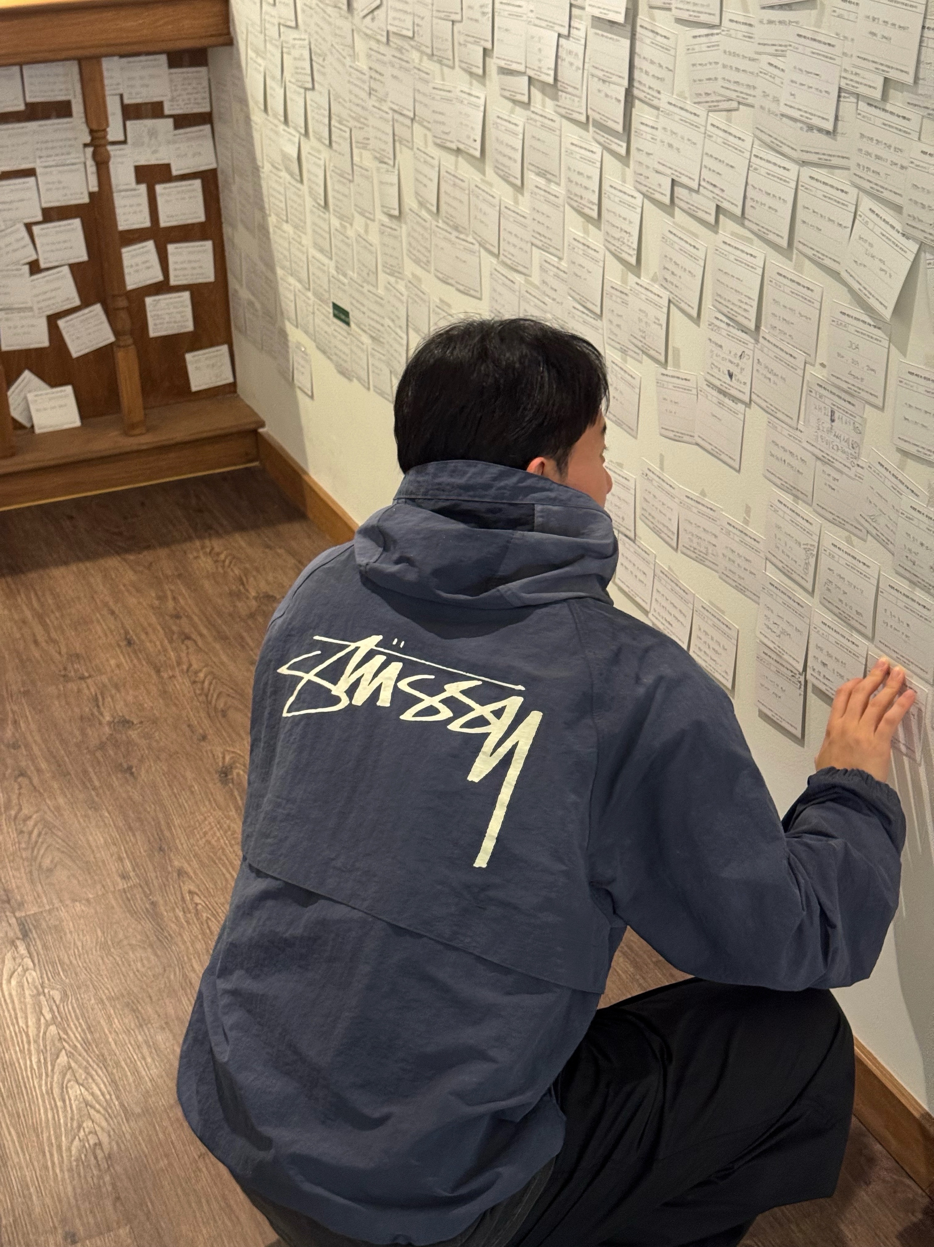Stussy Wave Dye Beach Shell Jacket Navy, Asics Magic Speed 4 Digital Aqua Soothing Sea 착용 스타일 - 1