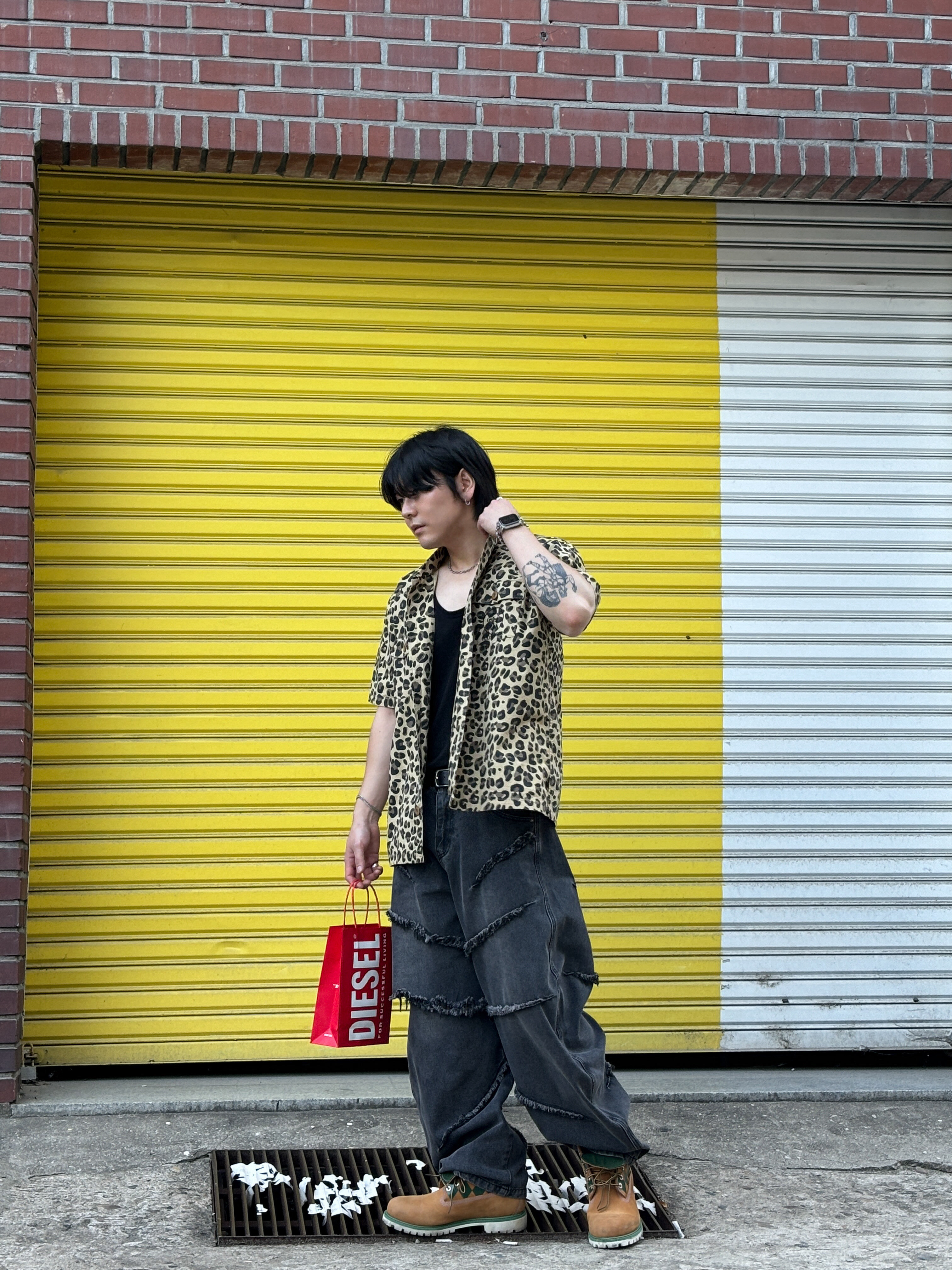 Kasina x Timberland 6 In Premium Vibram Gtx Wheat - Wide 착용 스타일 - 1