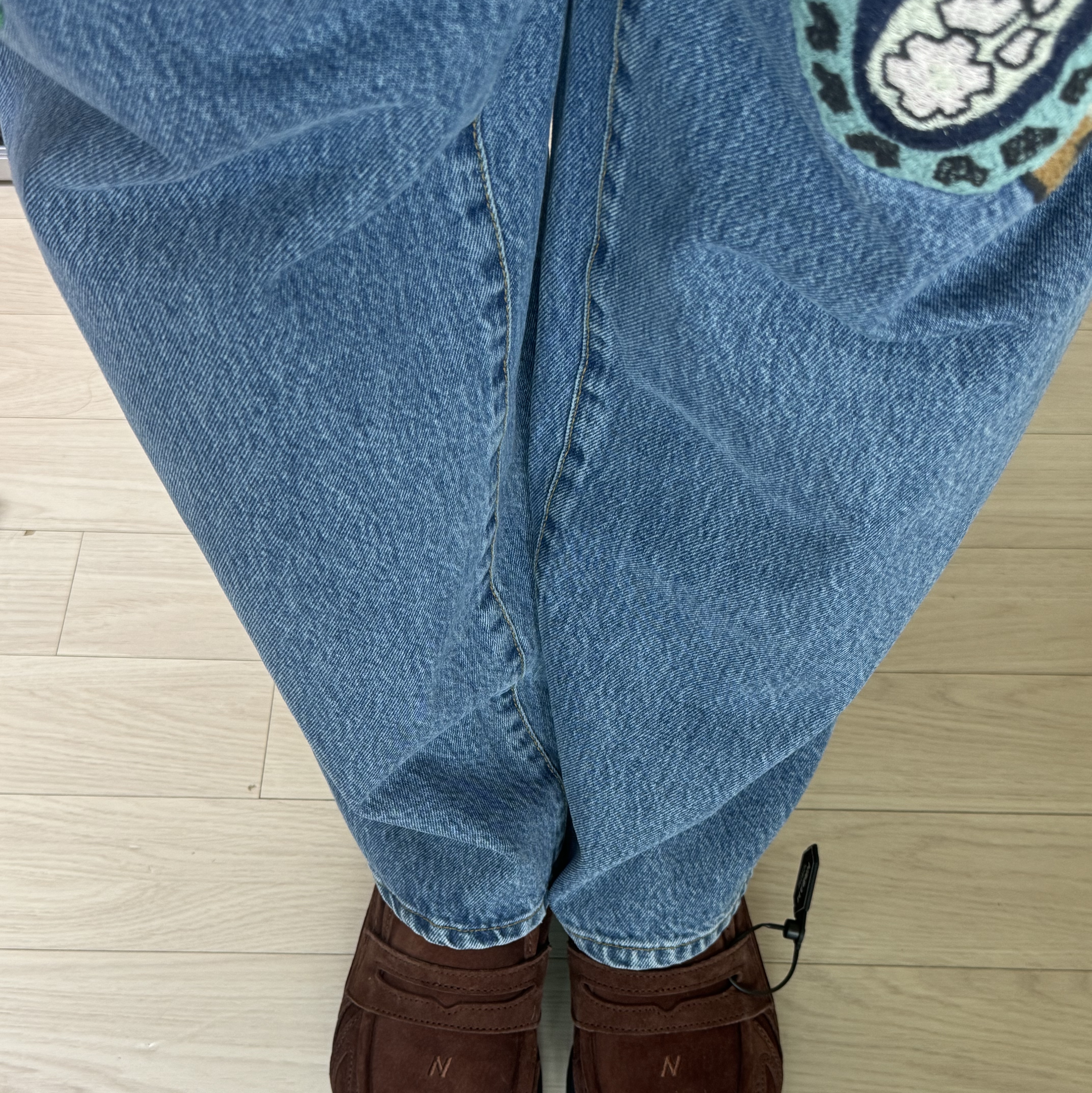 New Balance 1906L Rich Oak, Stussy x Noma t.d. Big OL' Jean Stone Wash 착용 스타일