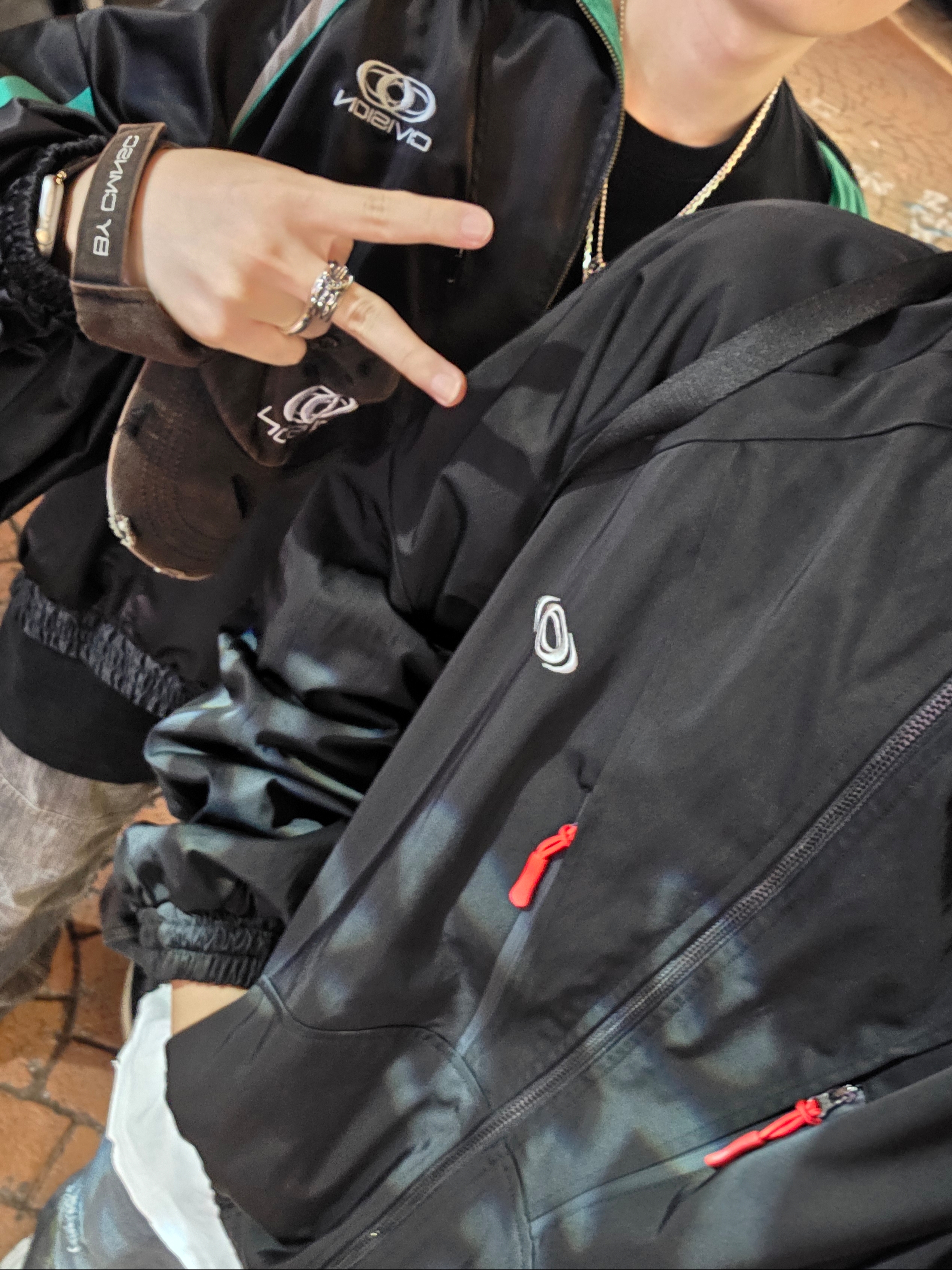 Civision by CSC Vison Destroyed Cap Washed Black 착용 스타일